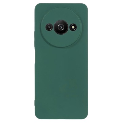 Силиконов кейс iPaky матиран, За Xiaomi Redmi A3, Тъмнозелен