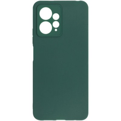 Силиконов кейс iPaky матиран, За Xiaomi Redmi Note 12 4G, Тъмнозелен