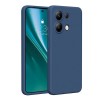 Силиконов кейс iPaky матиран, За Xiaomi Redmi Note 13 4G, Тъмносин