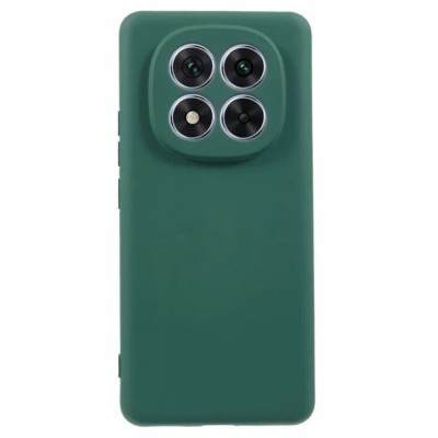 Силиконов кейс iPaky матиран, За Xiaomi Redmi Note 14 Pro+, Тъмнозелен