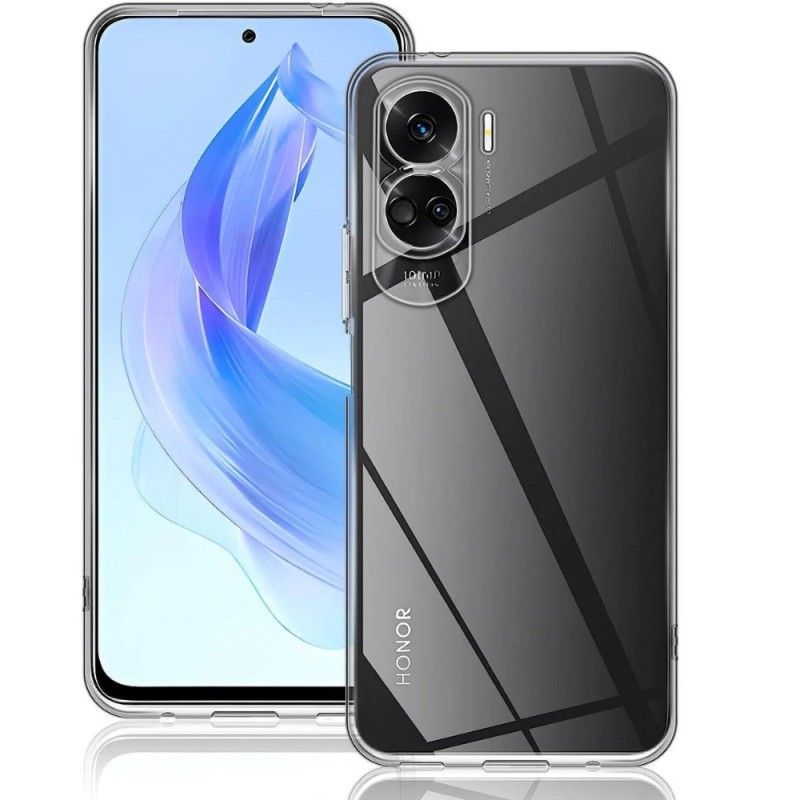 Силиконов кейс MBX 1.8-2mm, За Honor 90 Lite 5G, Прозрачен