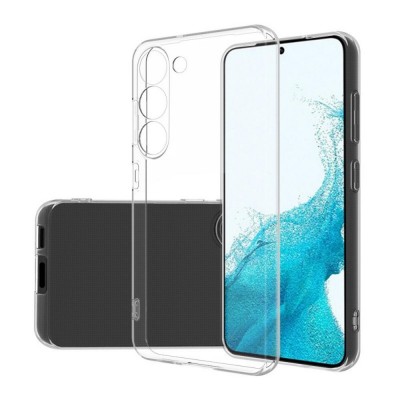 Силиконов кейс MBX 1.8-2mm, За Samsung Galaxy S23 Plus (S916B), Прозрачен