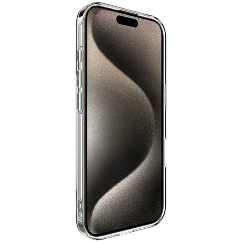 Силиконов кейс MBX 2mm, За iPhone 16 Pro (6.3), Прозрачен