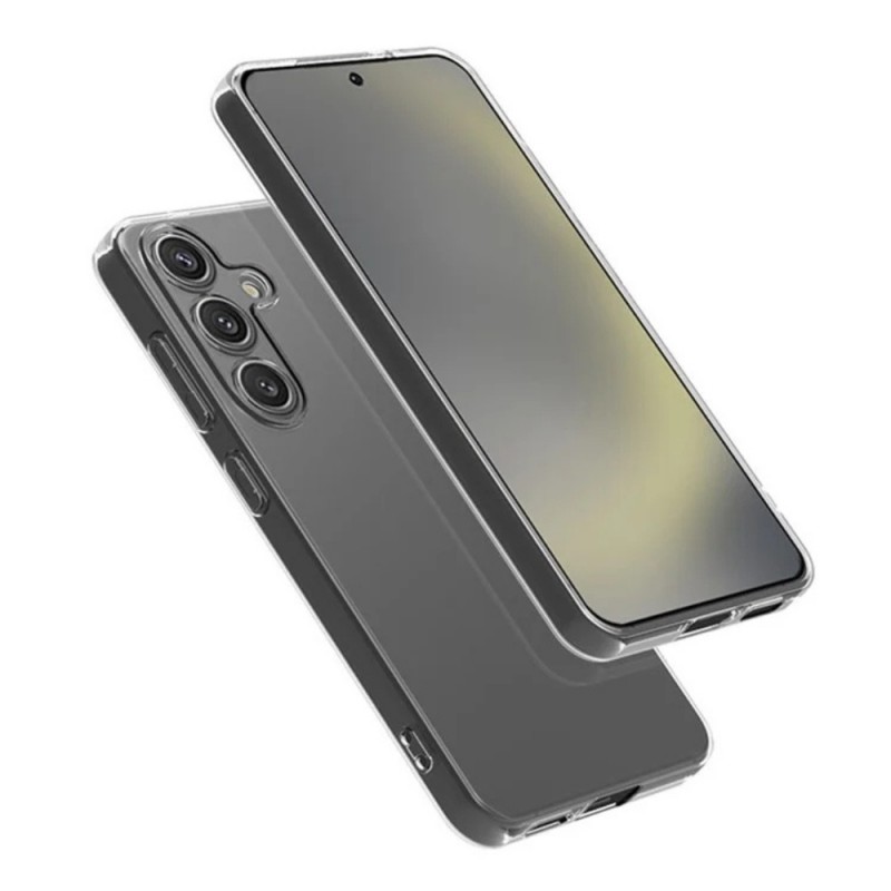 Силиконов кейс MBX 2mm, За Samsung Galaxy S25 FE, Прозрачен