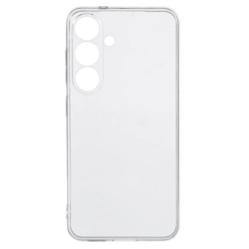 Силиконов кейс MBX 2mm, За Samsung Galaxy S25 FE, Прозрачен