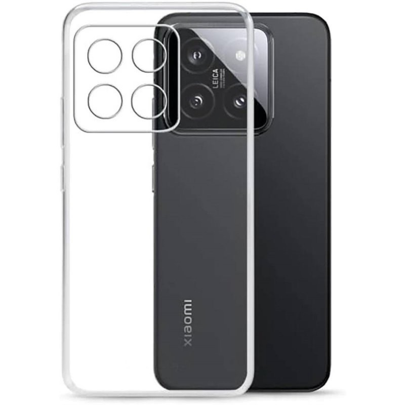 Силиконов кейс MBX 2mm, За Xiaomi 15T Pro, Прозрачен