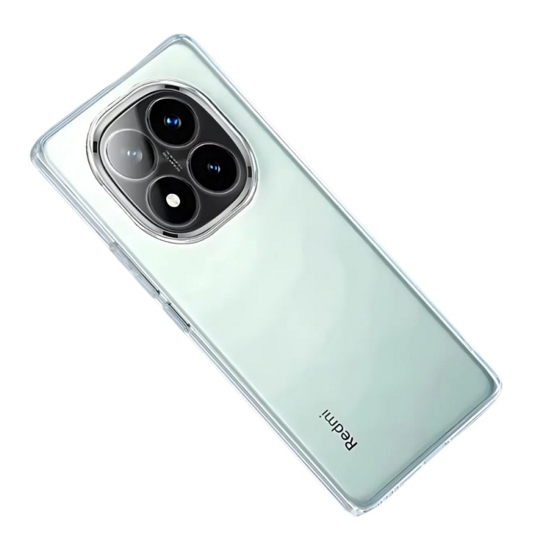Силиконов кейс MBX 2mm, За Xiaomi Redmi Note 15 Pro 5G, Прозрачен