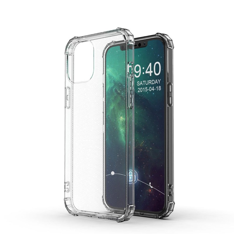 Силиконов кейс MBX Anti Shock 1.5mm, За Samsung Galaxy A13 4G (A135F), Прозрачен