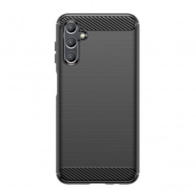 Силиконов кейс MBX Carbon, За Samsung Galaxy A55 (A556), Черен