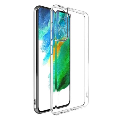 Силиконов кейс MBX Jelly 1.5mm, За Samsung Galaxy S21 FE 5G (G990B), Прозрачен