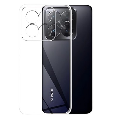 Силиконов кейс MBX Jelly 1.5mm, За Xiaomi 14 5G, Прозрачен