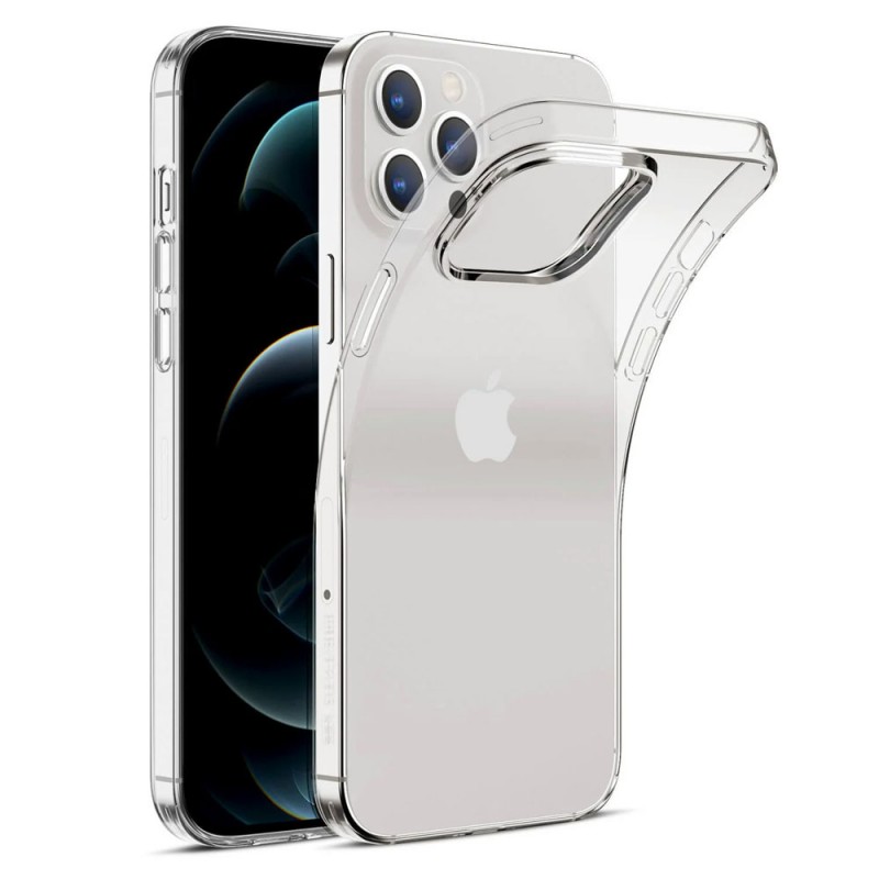 Силиконов кейс MBX, За iPhone 13 Pro (6.1), Прозрачен