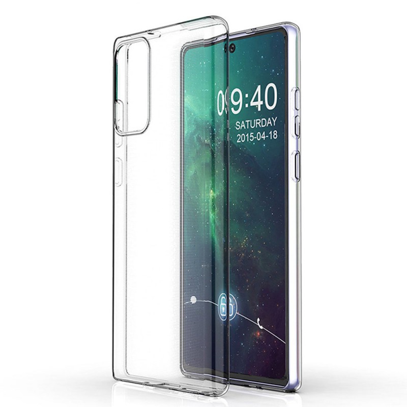Силиконов кейс MBX, За Motorola Moto G51 5G, Прозрачен