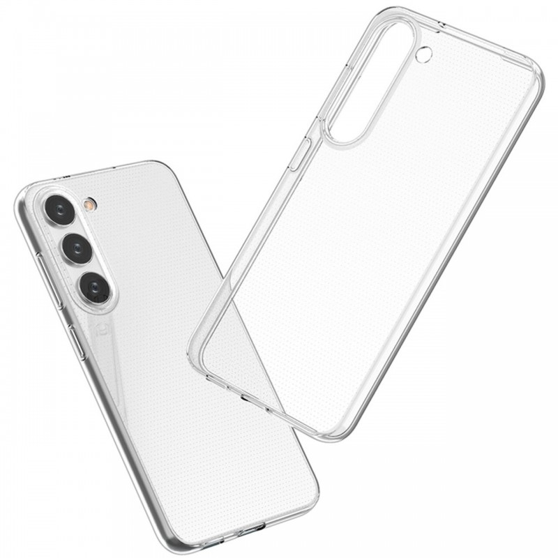 Силиконов кейс MBX, За Samsung Galaxy S23 (S911B), Прозрачен