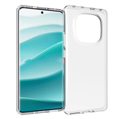 Силиконов кейс MBX, За Xiaomi Redmi Note 14 Pro 5G, Прозрачен