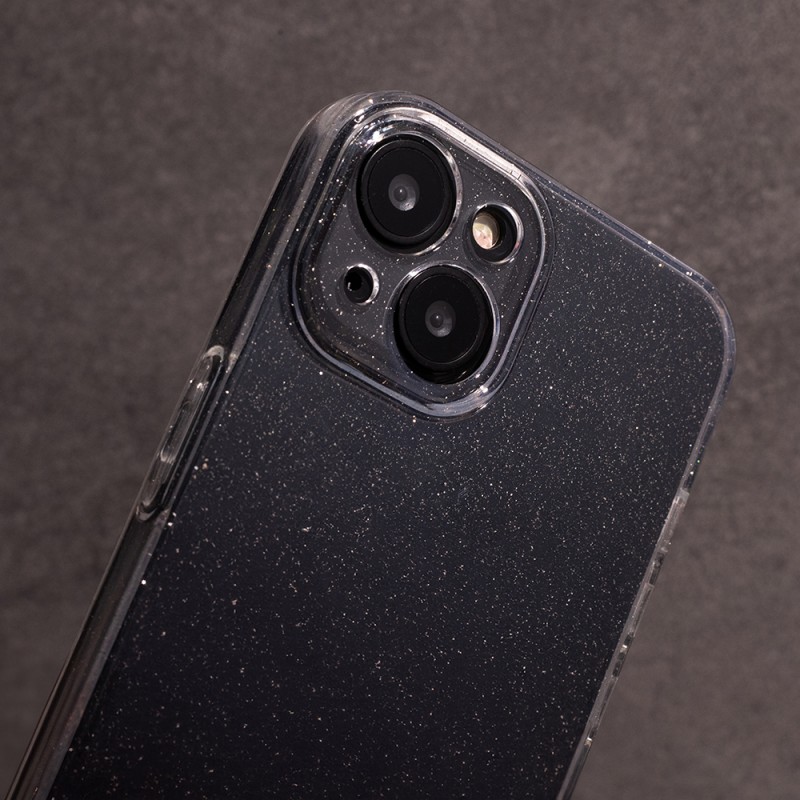Силиконов кейс Shine 2 mm брокатен, За Honor 600 Pro, Прозрачен