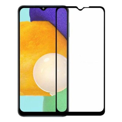 Стъклен протектор MBX 5D Slim с цяло лепило, За Samsung Galaxy A13 4G (A135F), Черен