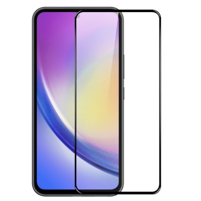 Стъклен протектор MBX 5D Slim с цяло лепило, За Samsung Galaxy A35 (A356B), Черен