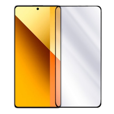 Стъклен протектор MBX 5D Slim с цяло лепило, За Xiaomi Redmi Note 13 5G, Черен