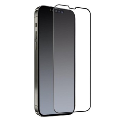 Стъклен протектор MBX 9D Paper Box Flat, За iPhone 13 Pro Max (6.7), Черен