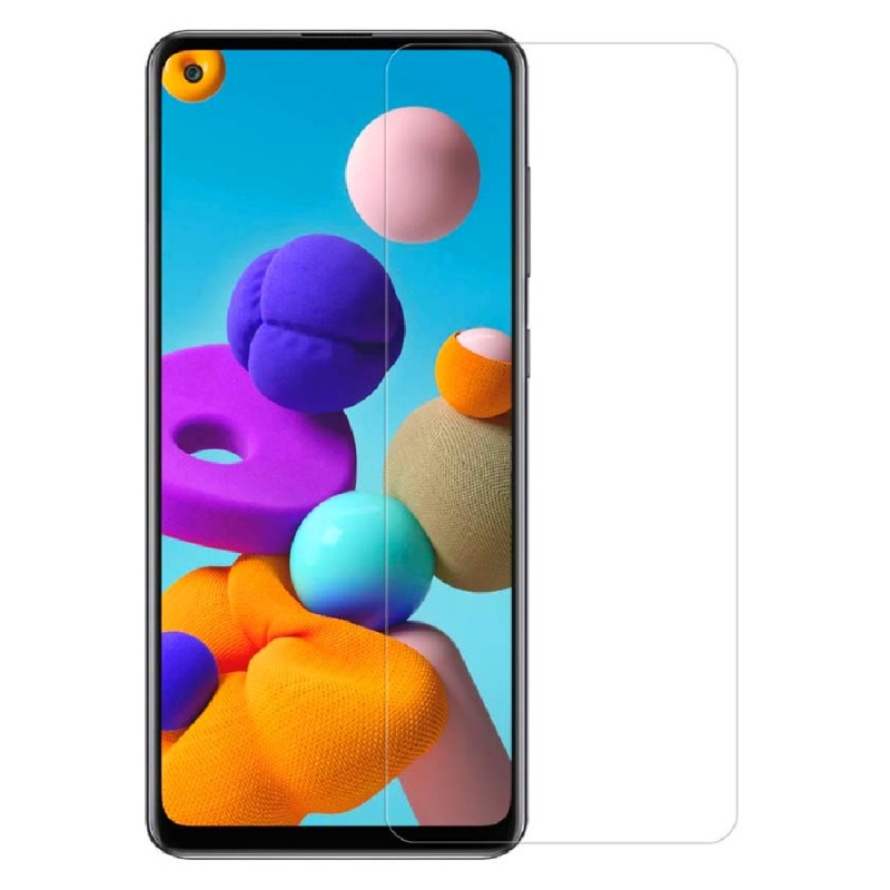 Стъклен протектор MBX, За Samsung Galaxy A21s (A217F), Прозрачен
