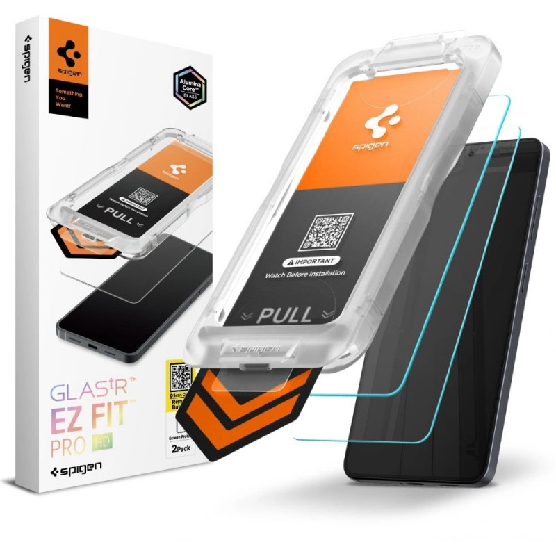 Стъклен протектор Spigen GLAS.tR EZ Fit Pro HD, За Samsung Galaxy S26 Ultra, Прозрачен