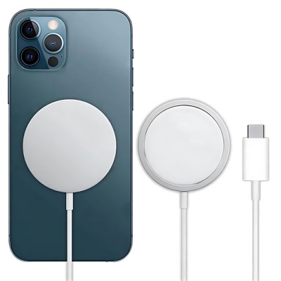 Универсално безжично зарядно устройство MBX MagSafe, 20W, Бяло