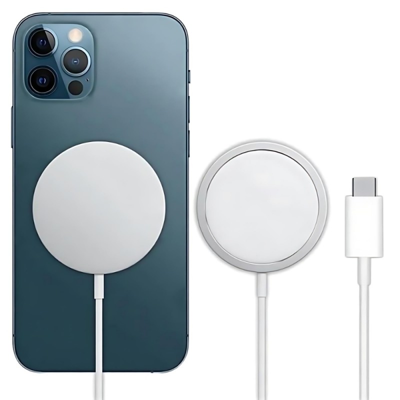 Универсално безжично зарядно устройство MBX MagSafe, 20W, Бяло