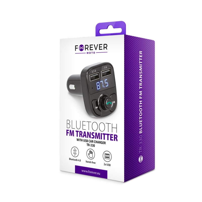 Forever transmiter FM BT TR-330 czarny