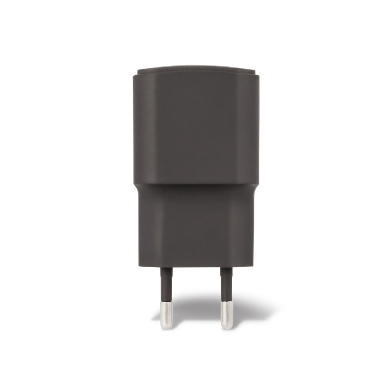 Forever ładowarka sieciowa TC-01 1x USB 2A czarna + kabel USB-C