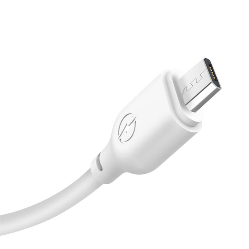 XO кабел NB103 3в1 USB - Lightning + USB-C + microUSB 1,0 m 2,1A бял