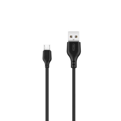 XO кабел NB103 USB - microUSB 1,0 m 2,1A черен