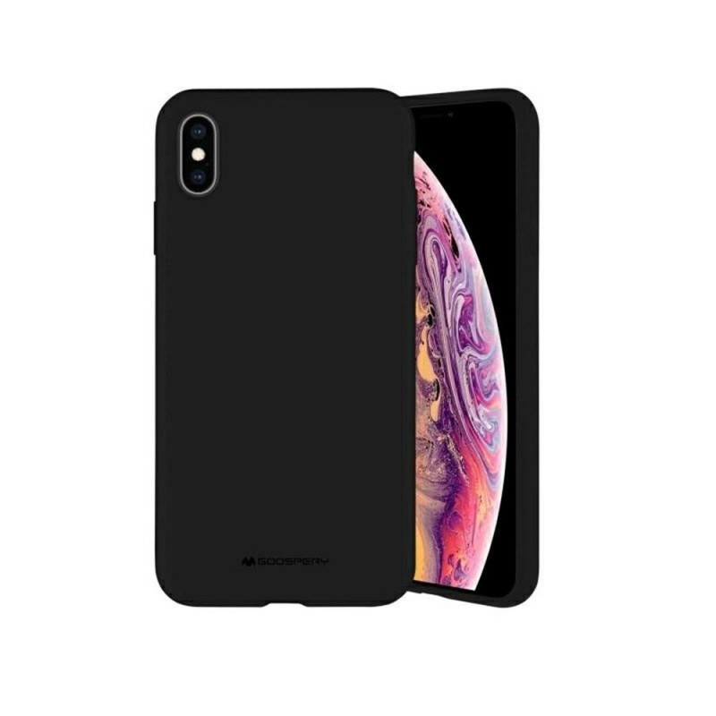 Mercury Silicone iPhone 15 Pro 6.1" черен