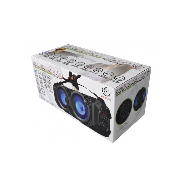 Bluetooth колонка Rebeltec SoundBOX 460 черна