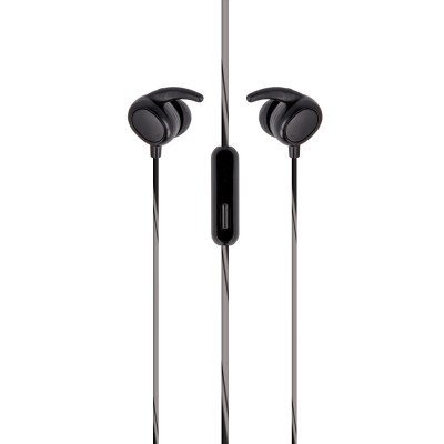Слушалки за поставяне в ушите Setty Sport, черни