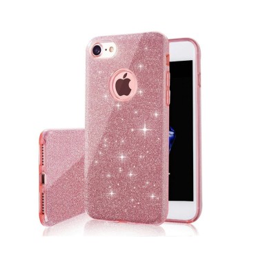 Оверлей Glitter 3in1 за Samsung Galaxy A53 5G, розов
