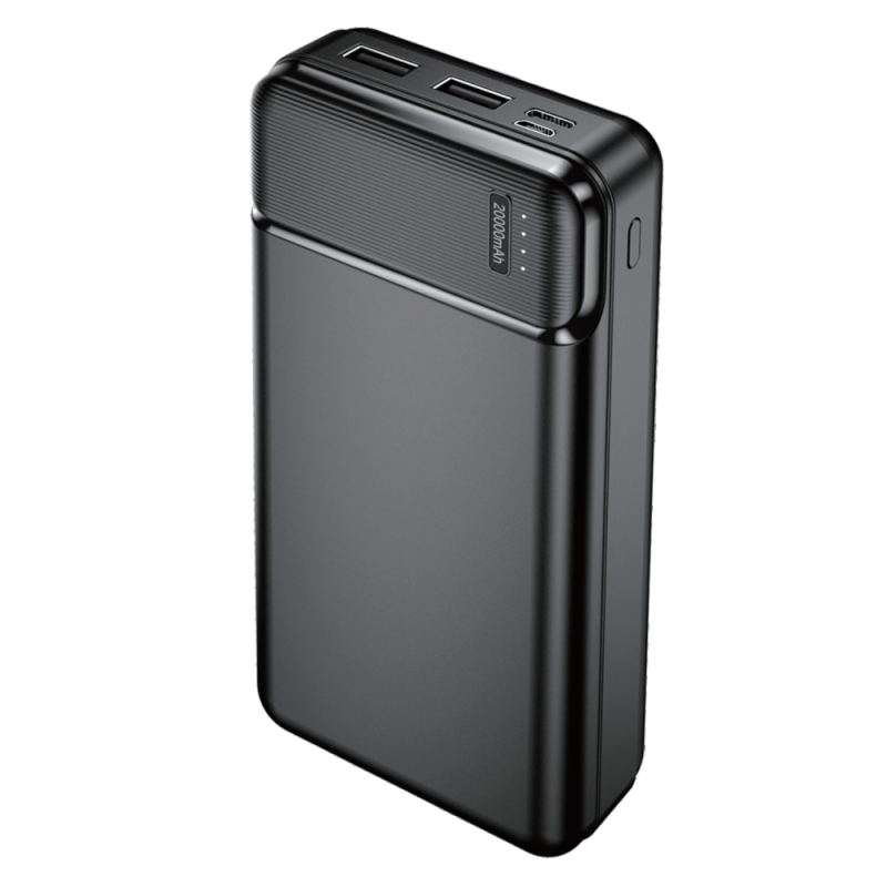 Maxlife power bank MXPB-01 20000 mAh черен