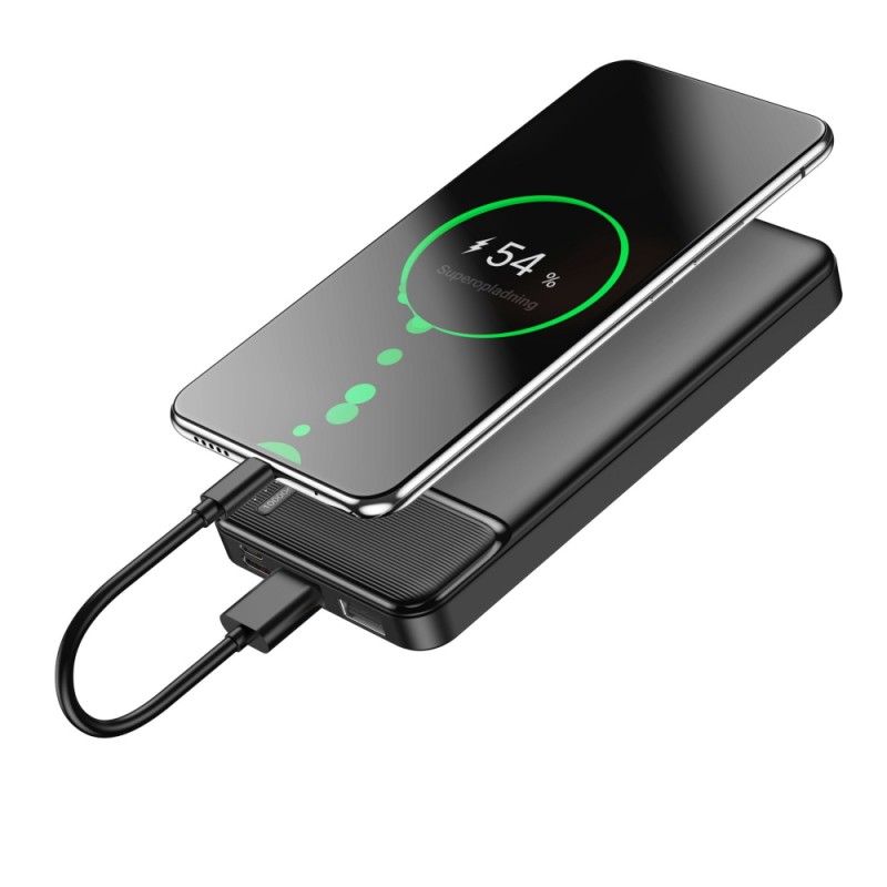 Maxlife power bank MXPB-01 10000 mAh черен
