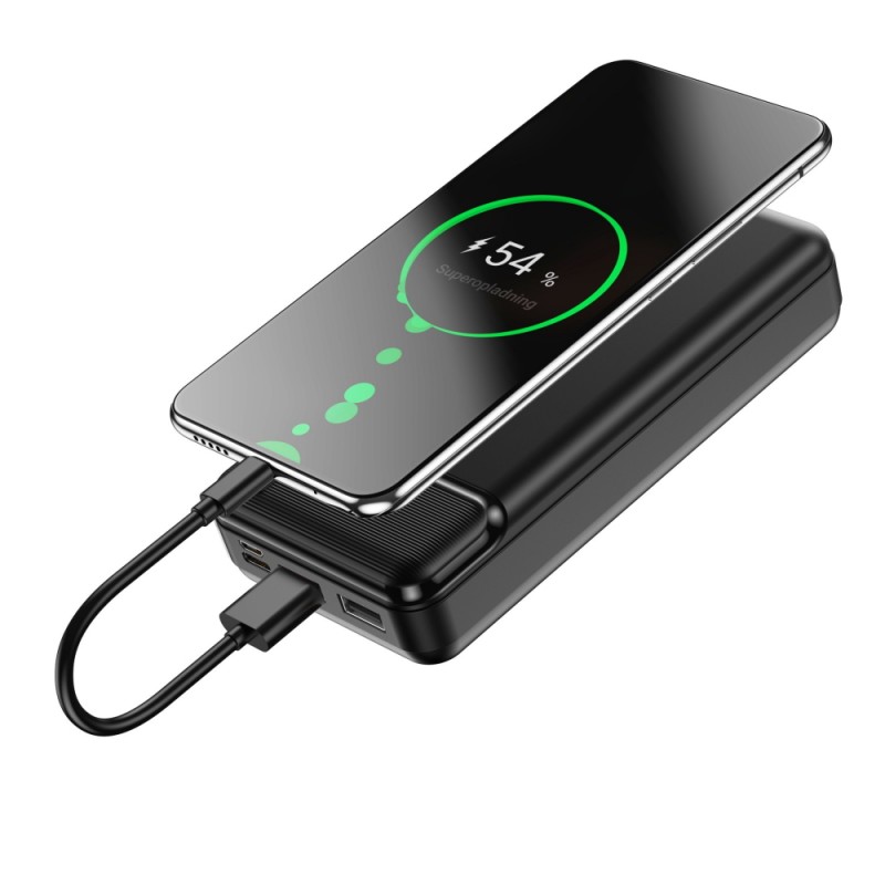 Maxlife power bank MXPB-01 20000 mAh черен
