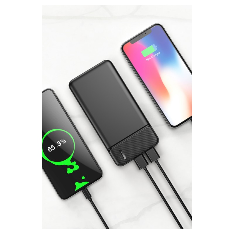 Maxlife power bank MXPB-01 20000 mAh черен