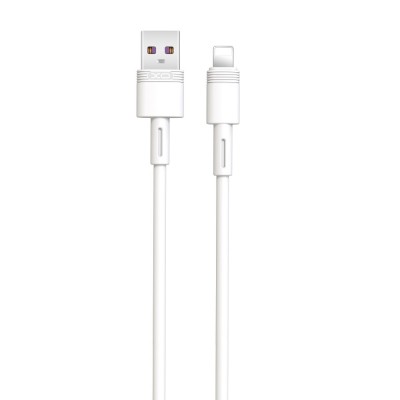 XO кабел NB-Q166 USB - Lightning 1,0 m 5A бял