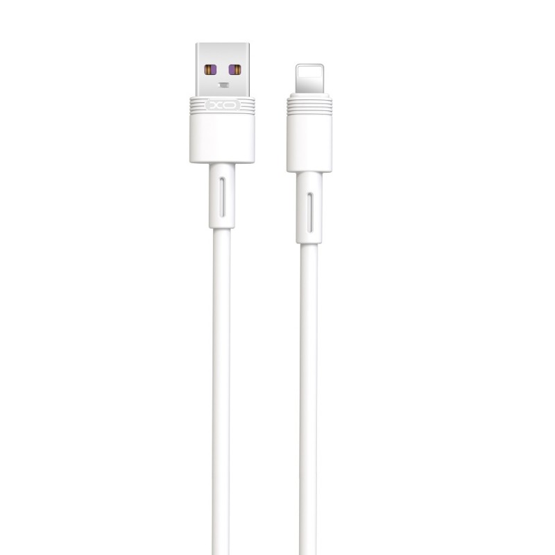 XO кабел NB-Q166 USB - Lightning 1,0 m 5A бял
