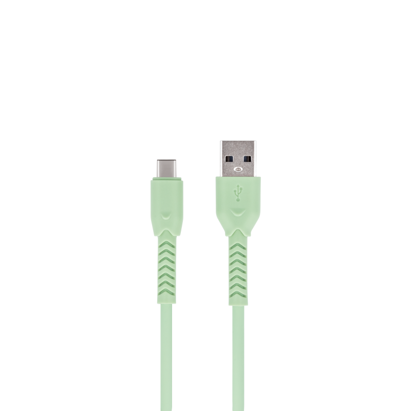 Maxlife MXUC-04 USB - USB-C кабел 1.0 m 3A зелен