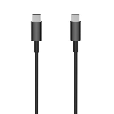 Setty USB-C - USB-C кабел 1.0 m 3A черен