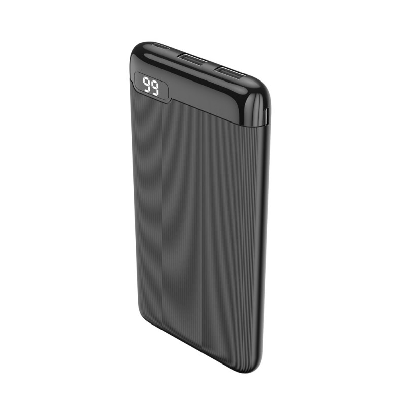 Setty power bank 10000 mAh LCD SPBL-10 черен