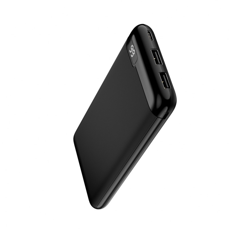 Setty power bank 10000 mAh LCD SPBL-10 черен