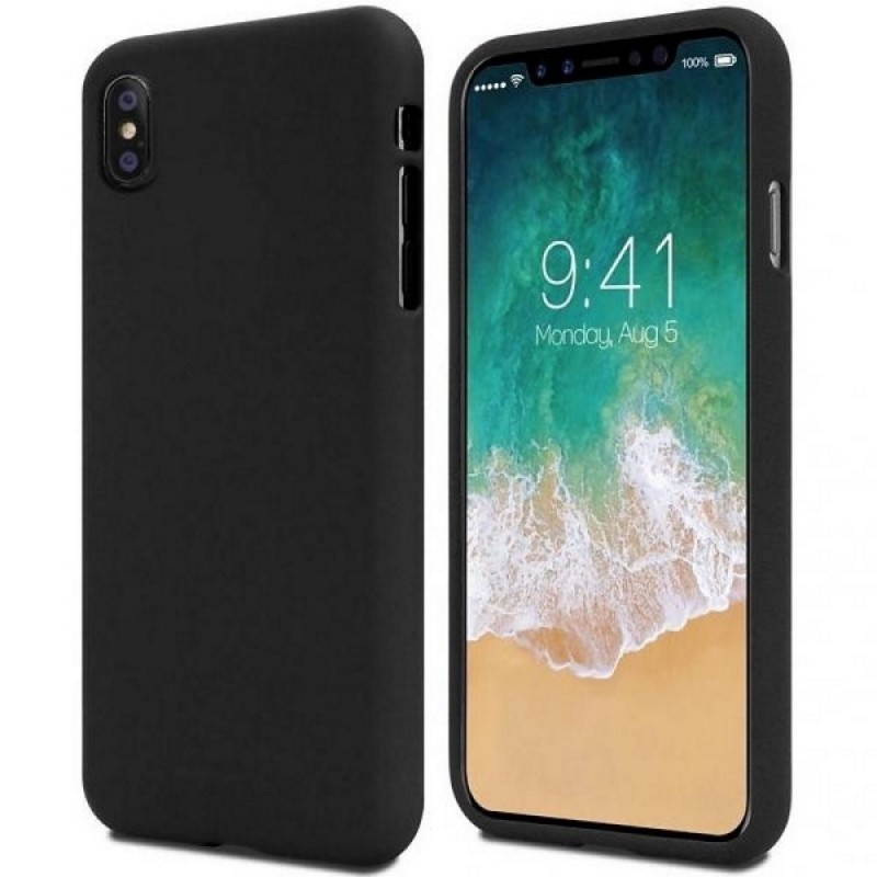 Калъф Mercury Soft Jelly за iPhone 16 6.1" черен