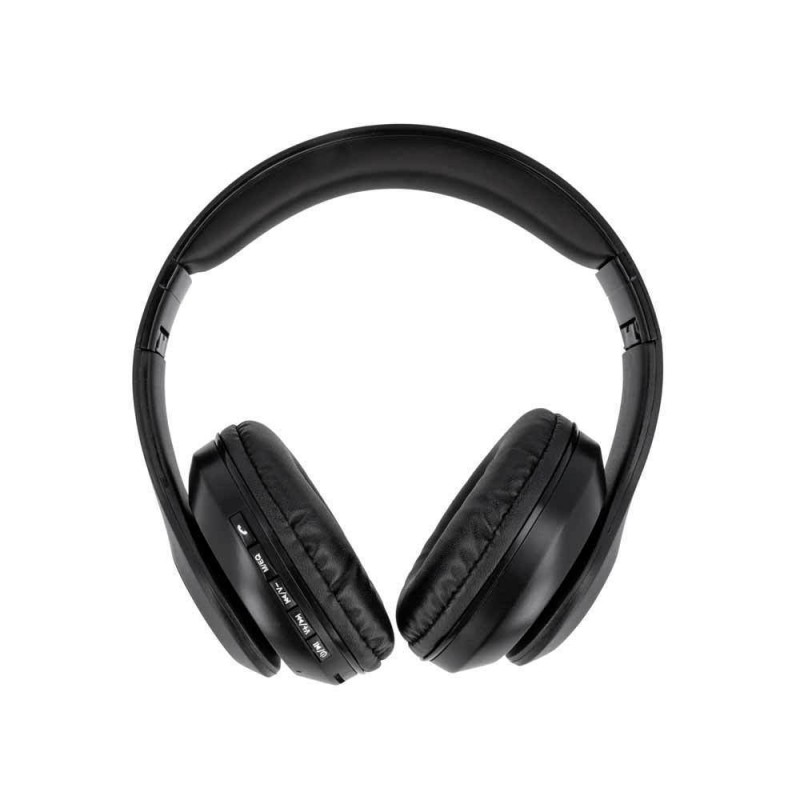 Setty on-ear Bluetooth слушалки, черни, с радио
