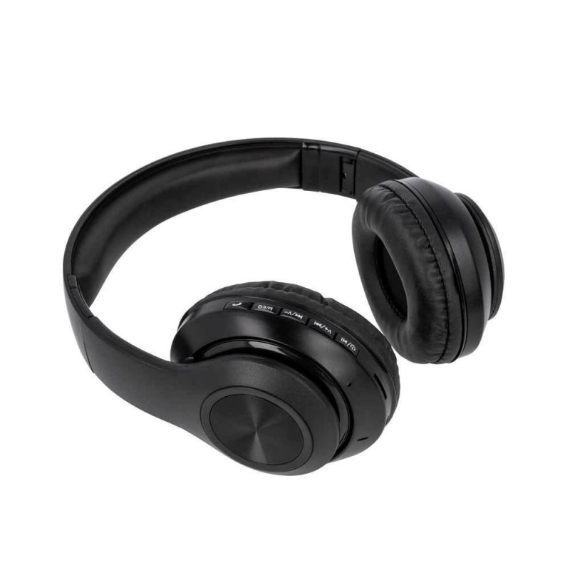 Setty on-ear Bluetooth слушалки, черни, с радио