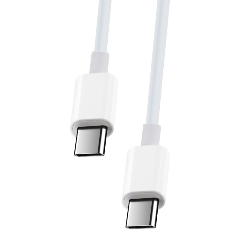 Maxlife кабел MXUC-05 USB-C - USB-C 1.0 m 100W бял